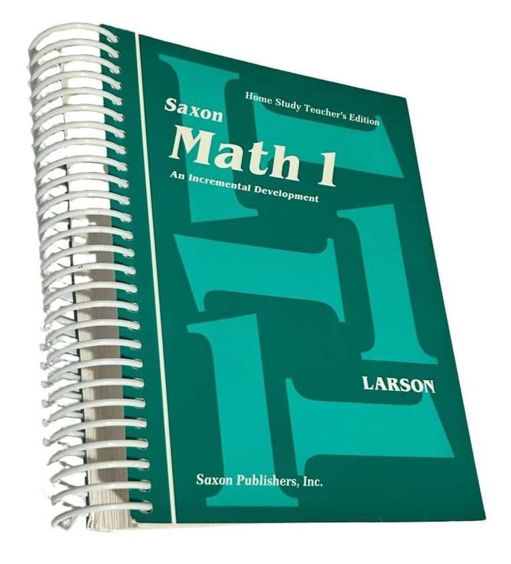 Saxon Math 1 Home Study Teacher's Edition